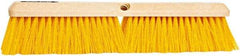 PRO-SOURCE - 24" General Purpose Polypropylene Push Broom - 3" Bristle Length, Plastic Block, Threaded Handle Connection, Handle Sold Separately - Strong Tooling