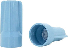 Ideal - 2, 12 to 2, 6 AWG, 600 Volt, Flame Retardant, Standard Twist on Wire Connector - Blue & Gray, 221°F - Strong Tooling