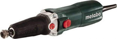 Metabo - 1/4 Inch Collet, 10,000 to 30,500 RPM, lnline, Electric Die Grinder - 6.4 Amp - Strong Tooling