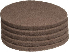 PRO-SOURCE - Polishing Pad - 15" Machine, Tan Pad, Polyester - Strong Tooling