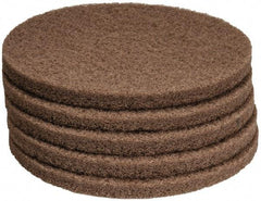 PRO-SOURCE - Polishing Pad - 14" Machine, Tan Pad, Polyester - Strong Tooling