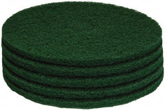 PRO-SOURCE - Stripping Pad - 20" Machine, Green Pad, Polyester - Strong Tooling