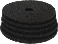 PRO-SOURCE - Stripping Pad - 20" Machine, Black Pad, Polyester - Strong Tooling