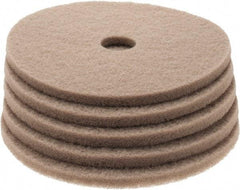 PRO-SOURCE - Polishing Pad - 20" Machine, Tan Pad, Polyester - Strong Tooling