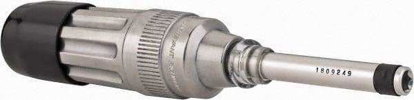 Sturtevant Richmont - 1 Piece, 0.8 to 4 N/m, Adjustable Torque Limiting Screwdriver - 7-3/4" OAL, 1/4" Drive, 2 In/Lb Graduation - Strong Tooling