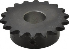 Browning - 18 Teeth, 3/8" Chain Pitch, Chain Size 35, Finished Bore Sprocket - 3/4" Bore Diam, 2.16" Pitch Diam, 2.35" Outside Diam - Strong Tooling