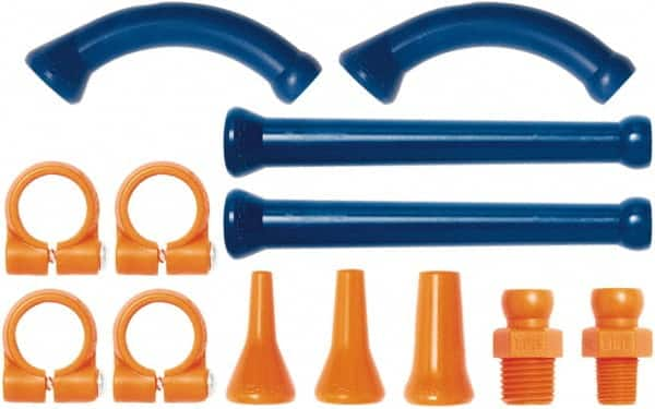 Loc-Line - 1/4" Hose Inside Diam, Coolant Hose Extension Element Kit - For Use with Loc-Line Modular Hose System - Strong Tooling