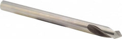 Precision Twist Drill - 5/8" Body Diam, 90°, 7" OAL, High Speed Steel Spotting Drill - Strong Tooling