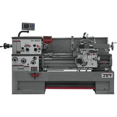 Jet - 16" Swing, 60" Between Centers, 230 Volt, Triple Phase Engine Lathe - 4MT Taper, 7-1/2 hp, 40 to 1,800 RPM, 1-1/2" Bore Diam - Strong Tooling