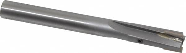 Made in USA - 1/2" Diam, 7/16" Shank, Diam, 3 Flutes, Straight Shank, Interchangeable Pilot Counterbore - Strong Tooling