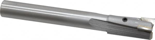 Made in USA - 13/16" Diam, 5/8" Shank, Diam, 3 Flutes, Straight Shank, Interchangeable Pilot Counterbore - Strong Tooling