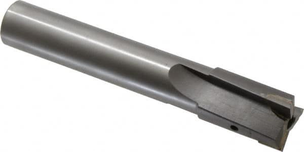 Made in USA - 1-3/16" Diam, 1" Shank, Diam, 3 Flutes, Straight Shank, Interchangeable Pilot Counterbore - Strong Tooling