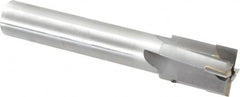 Made in USA - 1-9/16" Diam, 1-1/4" Shank, Diam, 4 Flutes, Straight Shank, Interchangeable Pilot Counterbore - Strong Tooling