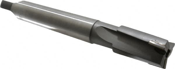 Made in USA - 7/8" Diam, 3 Flutes, Morse Taper Shank, Interchangeable Pilot Counterbore - Strong Tooling