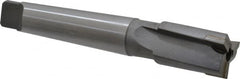 Made in USA - 1-1/8" Diam, 3 Flutes, Morse Taper Shank, Interchangeable Pilot Counterbore - Strong Tooling