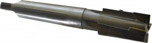 Made in USA - 1-1/4" Diam, 4 Flutes, Morse Taper Shank, Interchangeable Pilot Counterbore - Strong Tooling