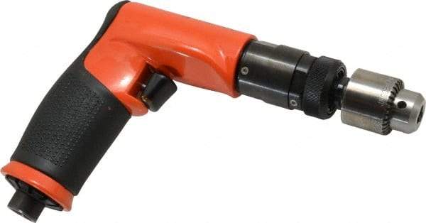 Dotco - 1/4" Keyed Chuck - Pistol Grip Handle, 1,000 RPM, 0.4 hp, 90 psi - Strong Tooling