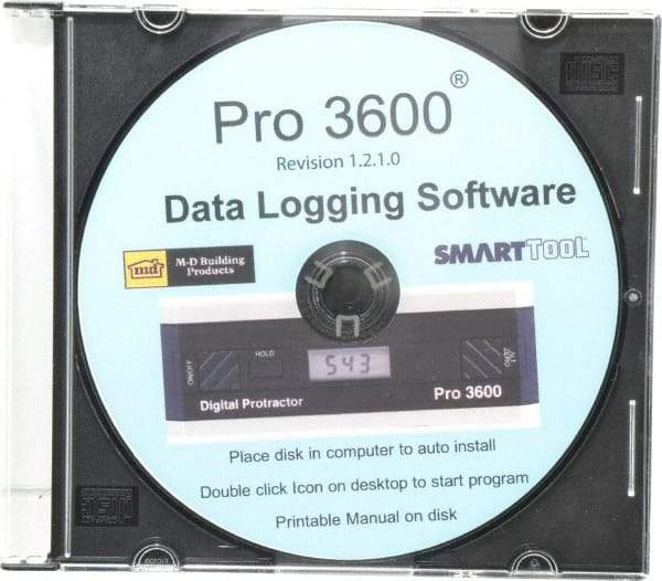 SPI - Pro 3600 Data Logger Level Software - Use With Pro 3600 Digital Levels - Strong Tooling