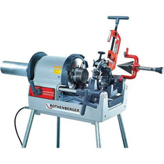 Rothenberger - Pipe Threading Machines Maximum Pipe Size Capacity (Inch): 4 Minimum Pipe Size Capacity (Inch): 1/2 - Strong Tooling