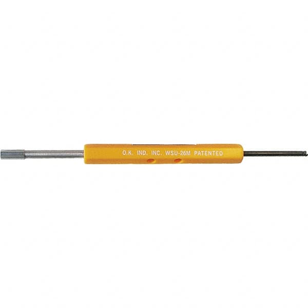 OK Industries - 26 AWG, Plastic, Hand Turning Wire Wrapping and Unwrapping Tool - Noninsulated, 1-1/2 Inch Deep - Strong Tooling