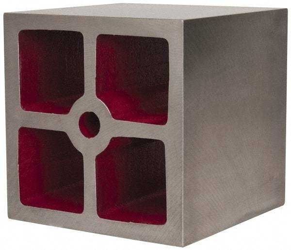 Suburban Tool - 2 Web, 5/8" Thick x 8" Wide x 8" High x 8" Deep, Machined Box Parallel - Cast Iron, Square & Parallel within 0.002" per 6", +/-0.0150" Tolerance - Strong Tooling