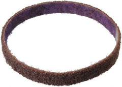 3M - 1/2" Wide x 12" OAL, Aluminum Oxide Abrasive Belt - Aluminum Oxide, Medium, Nonwoven, Series DF-BL - Strong Tooling