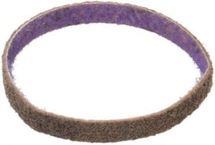 3M - 1/2" Wide x 12" OAL, Aluminum Oxide Abrasive Belt - Aluminum Oxide, Coarse, Nonwoven, Series DF-BL - Strong Tooling