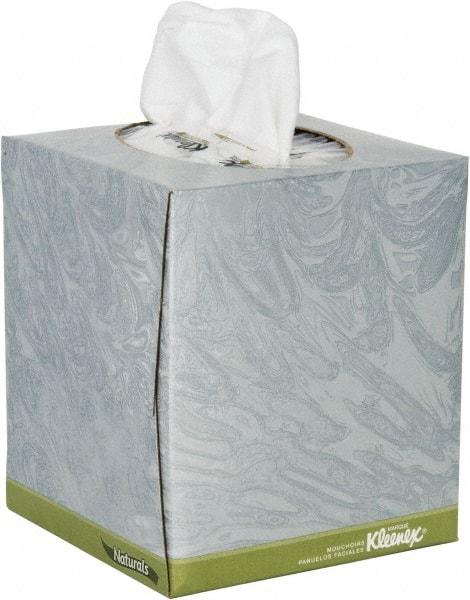 Kleenex - Flat Box of White Facial Tissues - 2 Ply - Strong Tooling