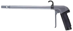 Guardair - 120 Max psi Maximum Power Venturi Nozzle Pistol Grip Blow Gun - 3/8 NPT, 48" Tube Length, Aluminum - Strong Tooling