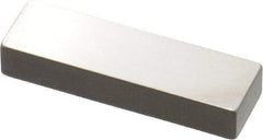 Mitutoyo - 0.19" Rectangular Steel Gage Block - Accuracy Grade AS-1, Includes Certificate of Inspection - Strong Tooling