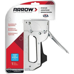 Arrow - Manual Staple Gun - Chrome Plated Steel - Strong Tooling