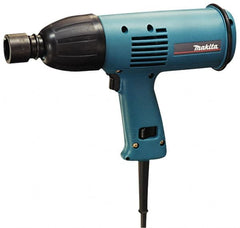 Makita - 1/2" Drive, 150 Ft/Lb Torque, Pistol Grip Handle, 2,200 RPM, Impact Wrench - 3.3 Amps, 120 Volts - Strong Tooling