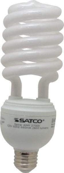 Value Collection - 40 Watt Fluorescent Residential/Office Medium Screw Lamp - 2,700°K Color Temp, 2,600 Lumens, T4, 10,000 hr Avg Life - Strong Tooling