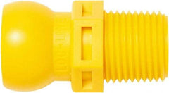 Loc-Line - 1/2" Hose ID, Male to Female Coolant Hose Connector - 3/8" NPT, For Loc-Line Modular Hose Systems - Strong Tooling