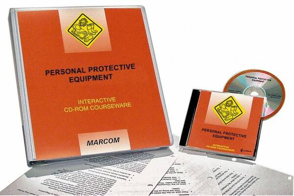 Marcom - Personal Protective Equipment, Multimedia Training Kit - 45 min Run Time CD-ROM, English & Spanish - Strong Tooling