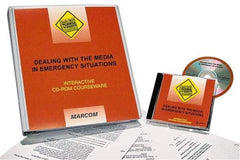 Marcom - Dealing with the Media in Emergency Situations, Multimedia Training Kit - 45 min Run Time CD-ROM, English & Spanish - Strong Tooling