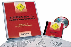 Marcom - Electrical Safety in HazMat Environments, Multimedia Training Kit - 45 min Run Time CD-ROM, English & Spanish - Strong Tooling