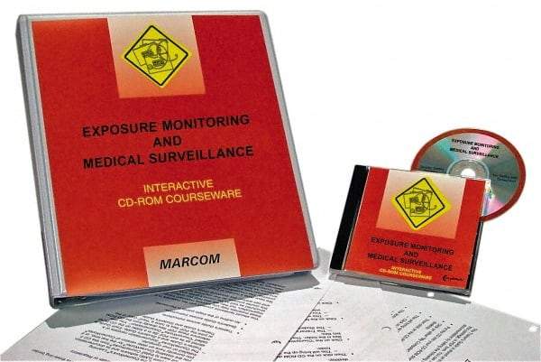 Marcom - Exposure Monitoring & Medical Surveillance, Multimedia Training Kit - 45 min Run Time CD-ROM, English & Spanish - Strong Tooling