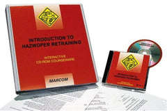 Marcom - Introduction to HAZWOPER Retraining, Multimedia Training Kit - 45 min Run Time CD-ROM, English & Spanish - Strong Tooling