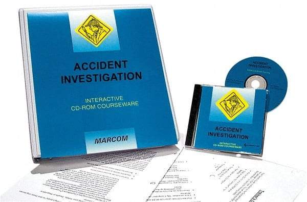 Marcom - Accident Investigation, Multimedia Training Kit - CD-ROM, English - Strong Tooling