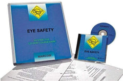 Marcom - Eye Safety, Multimedia Training Kit - CD-ROM, English - Strong Tooling