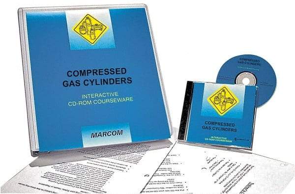 Marcom - Handling Compressed Gas Cylinders in the Laboratory, Multimedia Training Kit - 45 min Run Time CD-ROM, English & Spanish - Strong Tooling