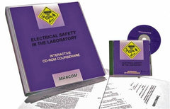 Marcom - Electrical Safety in the Laboratory, Multimedia Training Kit - 45 min Run Time CD-ROM, English & Spanish - Strong Tooling