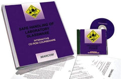 Marcom - Safe Handling of Laboratory Glassware, Multimedia Training Kit - 45 min Run Time CD-ROM, English & Spanish - Strong Tooling