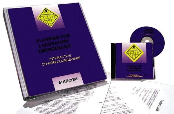 Marcom - Planning for Laboratory Emergencies, Multimedia Training Kit - 45 min Run Time CD-ROM, English & Spanish - Strong Tooling