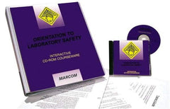 Marcom - Orientation to Laboratory Safety, Multimedia Training Kit - 45 min Run Time CD-ROM, English & Spanish - Strong Tooling