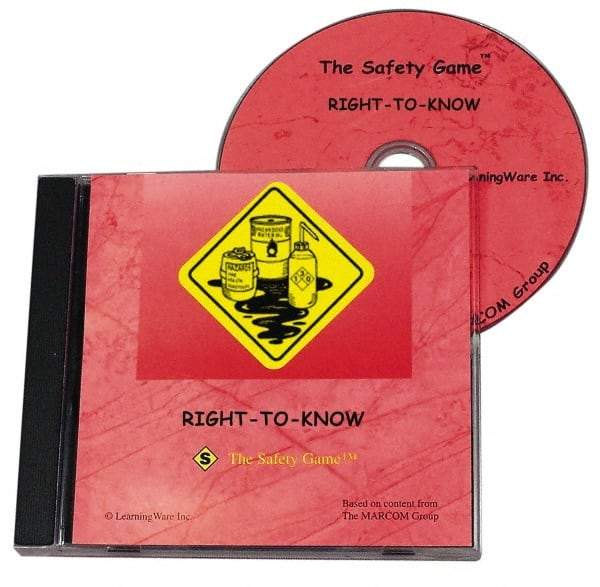 Marcom - Right to Know, Multimedia Training Kit - Computer Game, English - Strong Tooling