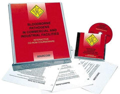 Marcom - Bloodborne Pathogens in Commercial and Industrial Facilities, Multimedia Training Kit - 45 min Run Time CD-ROM, English & Spanish - Strong Tooling