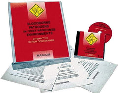 Marcom - Bloodborne Pathogens in First Response Environments, Multimedia Training Kit - 45 min Run Time CD-ROM, English & Spanish - Strong Tooling