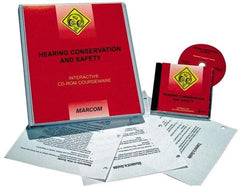 Marcom - Hearing Conservation and Safety, Multimedia Training Kit - 45 min Run Time CD-ROM, English & Spanish - Strong Tooling